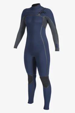 WOMEN'S HYPERFREAK FIRE 3/2MM+ CHEST ZIP FULL WETSUIT