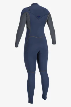 WOMEN'S HYPERFREAK FIRE 3/2MM+ CHEST ZIP FULL WETSUIT