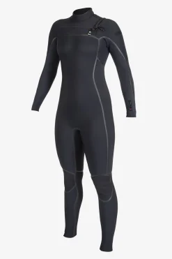 WOMEN'S HYPERFREAK FIRE 4/3MM+ CHEST ZIP FULL WETSUIT