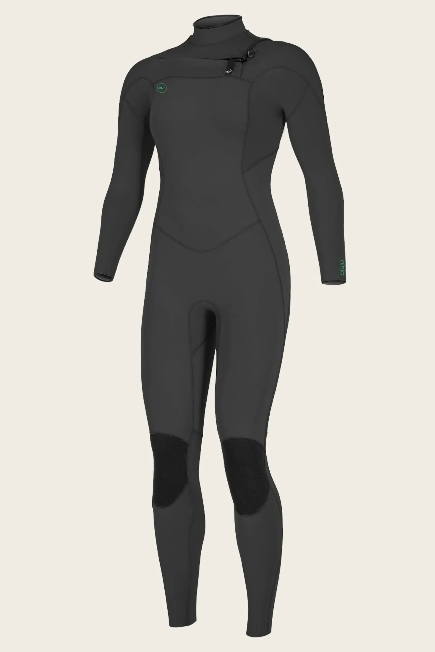 WOMEN'S NINJA 3/2MM CHEST ZIP FULL WETSUIT