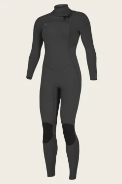WOMEN'S NINJA 4/3MM CHEST ZIP FULL WETSUIT