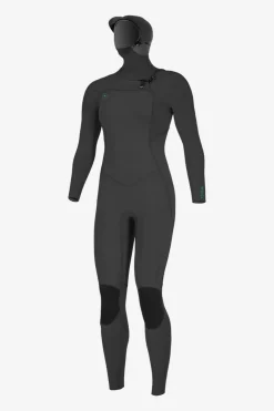 WOMEN'S NINJA 5/4MM CHEST ZIP FULL WETSUIT W/ HOOD