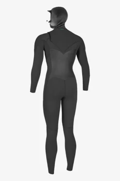 WOMEN'S NINJA 5/4MM CHEST ZIP FULL WETSUIT W/ HOOD