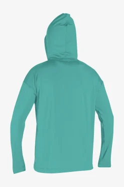 WOMEN'S PRINT L/S HOODIE