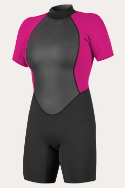 WOMEN'S REACTOR-2 2MM BACK ZIP S/S SPRING WETSUIT
