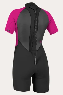 WOMEN'S REACTOR-2 2MM BACK ZIP S/S SPRING WETSUIT