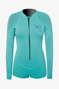 WOMEN'S WOTW 2/1MM FRONT ZIP L/S SURF SUIT