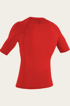 YOUTH BASIC SKINS 50+ S/S RASH GUARD