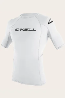 YOUTH BASIC SKINS 50+ S/S RASH GUARD