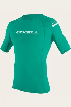YOUTH BASIC SKINS 50+ S/S RASH GUARD