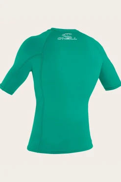 YOUTH BASIC SKINS 50+ S/S RASH GUARD