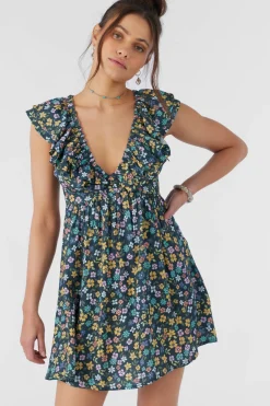 ZAINA LAYLA FLORAL DRESS