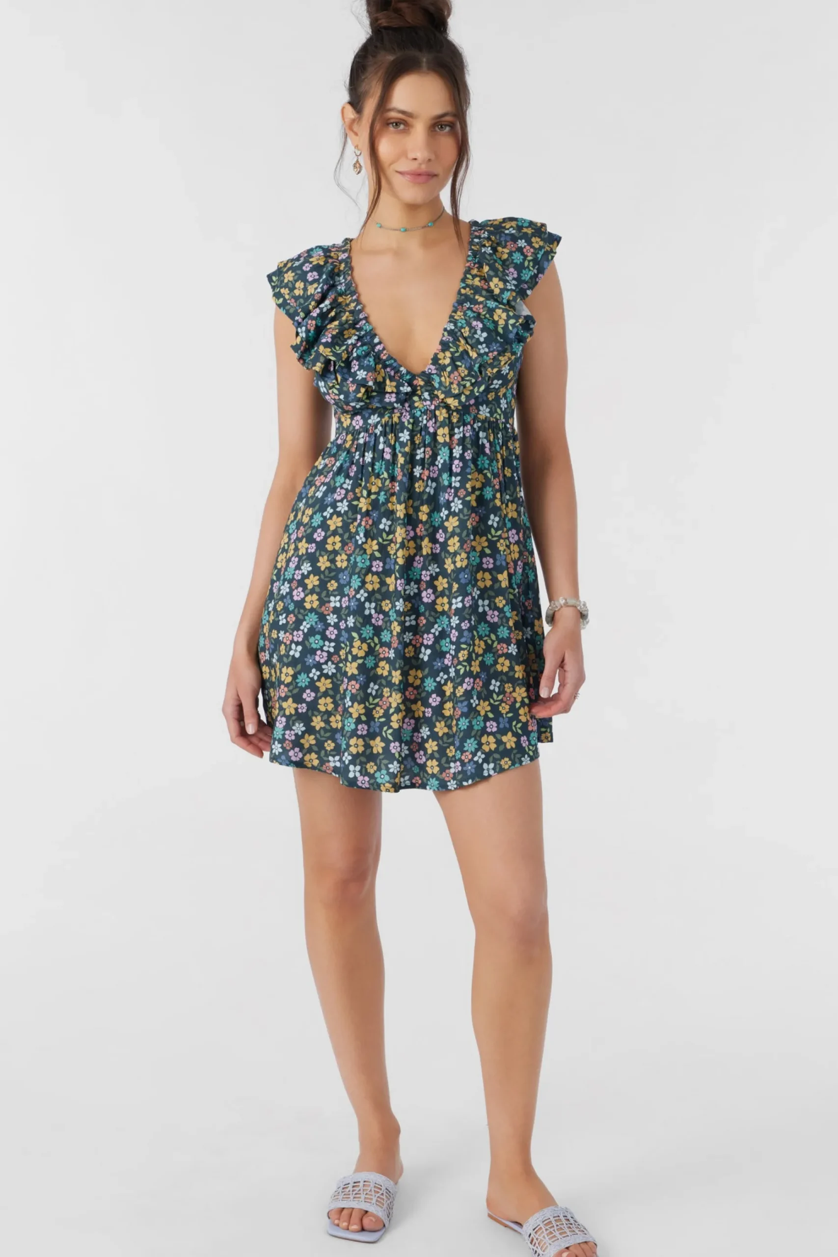 ZAINA LAYLA FLORAL DRESS