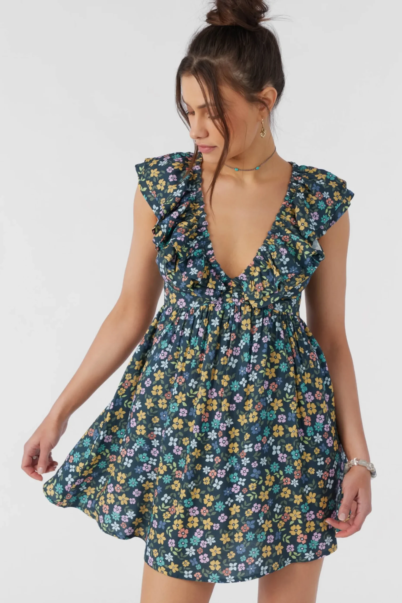 ZAINA LAYLA FLORAL DRESS