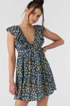 ZAINA LAYLA FLORAL DRESS