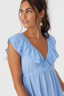 ZAINA SOLID SHORT DRESS