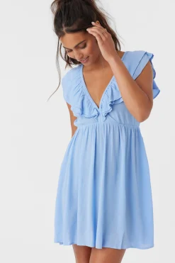 ZAINA SOLID SHORT DRESS