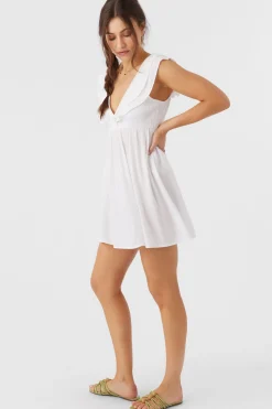 ZAINA SOLID SHORT DRESS