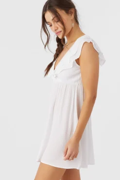 ZAINA SOLID SHORT DRESS