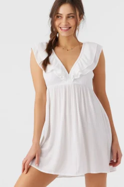 ZAINA SOLID SHORT DRESS